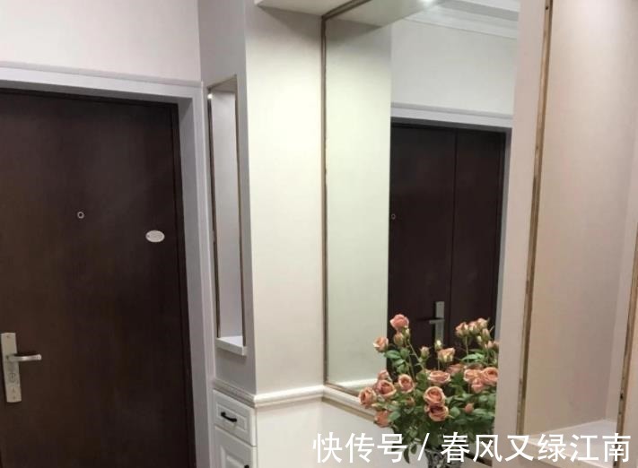 主卧室|晒晒108㎡奢华三居室,一进门就被玄关吸引了,餐厅的效果也不赖!