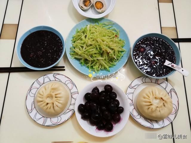 娘俩早餐火了朋友圈，简单易做营养好，朋友：难怪孩子长得高又壮