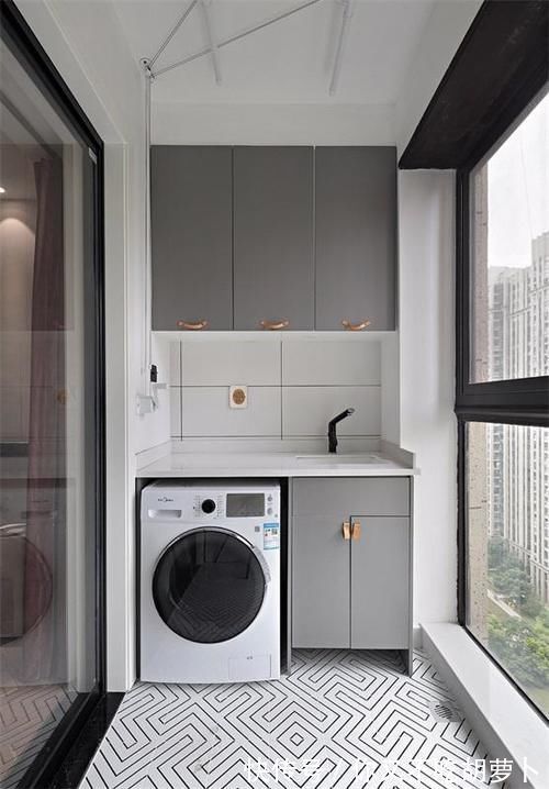 阳台|多数人都会犯的错，洗衣机的最佳摆放位置，其实就在这里！