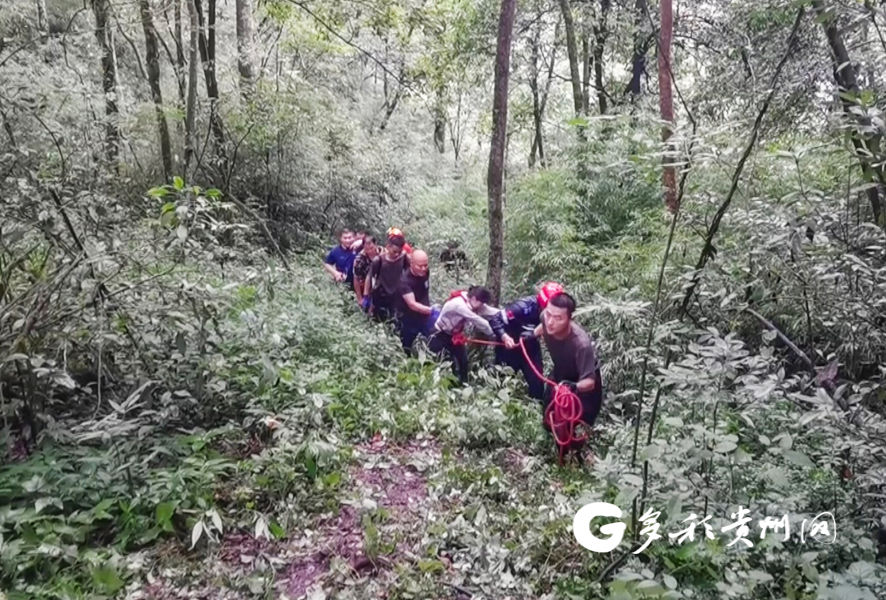 梯队|16名驴友在绥阳遇险 绥阳搜救的10小时15分