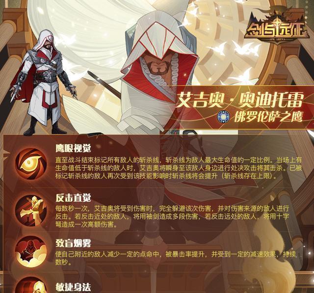 玩家|你以为艾吉奥只是刺客？他的名声远远不止如此