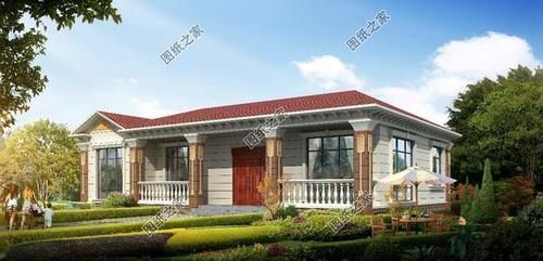 层高|5款四开间一层自建房,不大不小,要的就是住着舒服