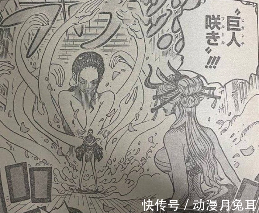 凯多|海贼王1020话图解:凯多与大和“对波”,束胸装黑玛利亚激斗罗宾