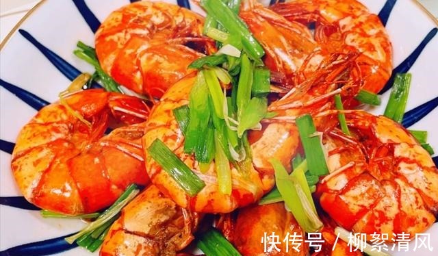 推荐三道没有任何难度的家常菜海米油菜,清蒸鱿鱼,油爆大虾!