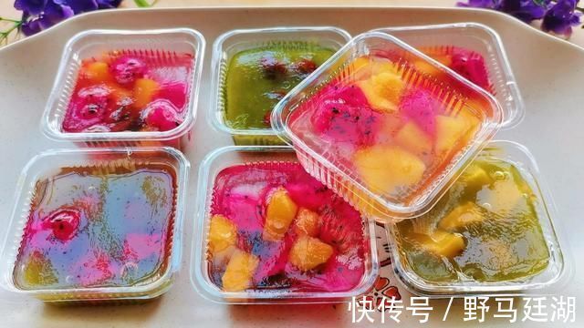 解暑|夏日解暑果冻,冰凉爽口,维生素爆满,水果随意搭配,好吃无添加