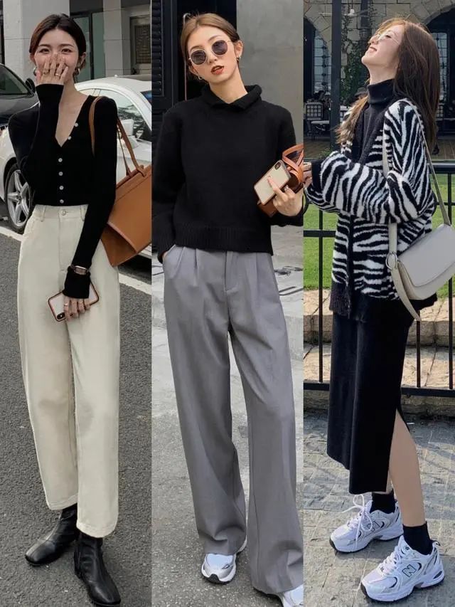 搭配|最近火了一种穿搭,“高领毛衣+长裤”,保暖性高又时髦,超好看