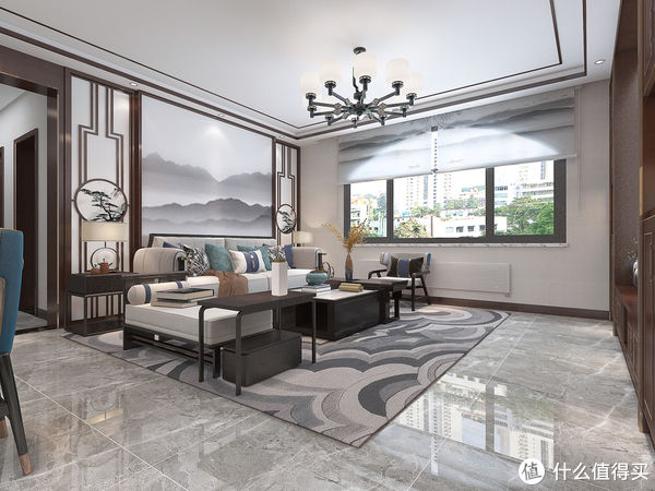 书香|长沙夫妻的旧房改造，装修清爽的新中式风，全屋充满了书香气息！