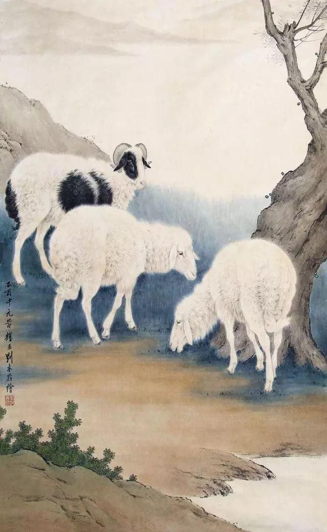 油画$作品胜过齐白石,国画风格超过冷军,一张国画价值15亿