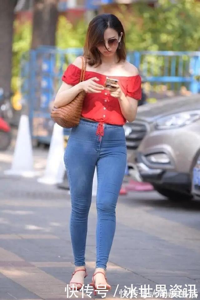 女神|腿粗不可怕，有牛仔裤为你“护航”，下一位女神就是你！