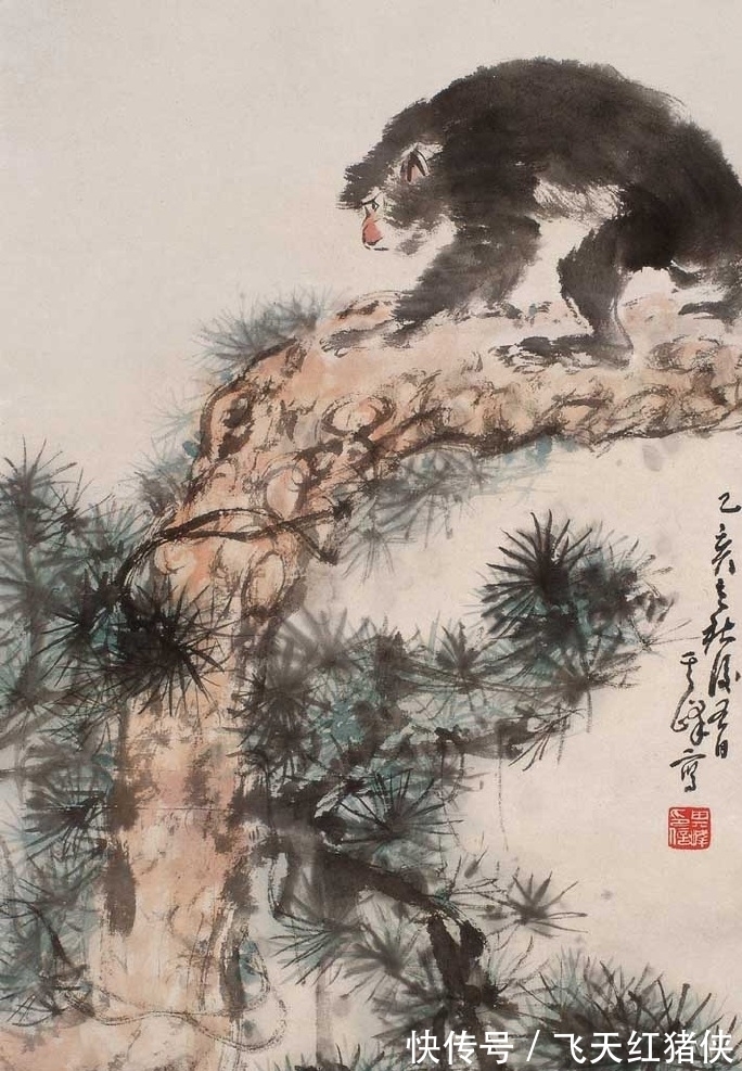 绘画作品|孙其峰花鸟图欣赏:笔法老练动作准确,属于一流的国画水平