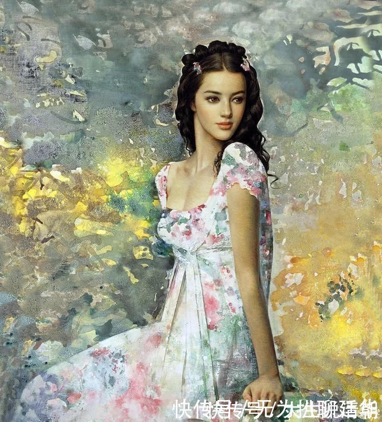 john$中外油画大师们笔下的女神,气质迷人