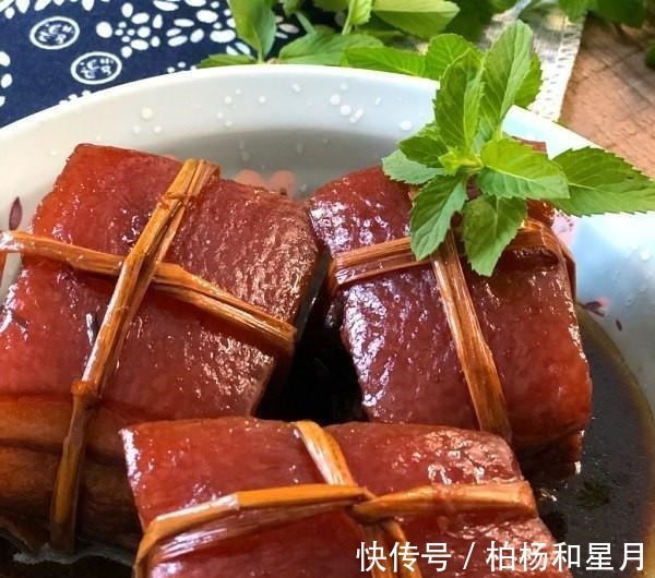 解馋|想吃肉解馋来做一个苏东坡的“东坡肉”吃吧,比红烧肉还香!