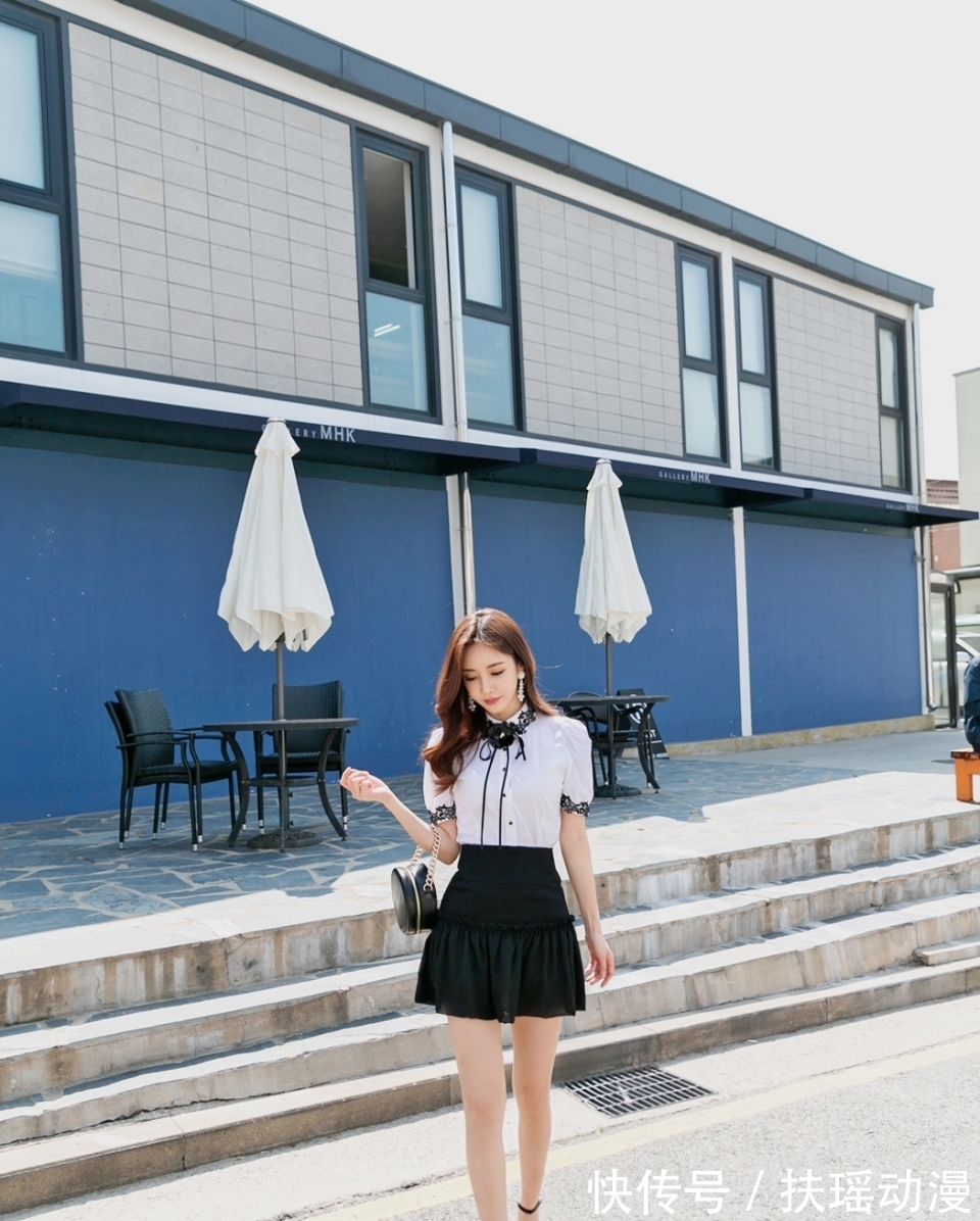 洋裙|皎月万花筒剪影花藤系带洋裙