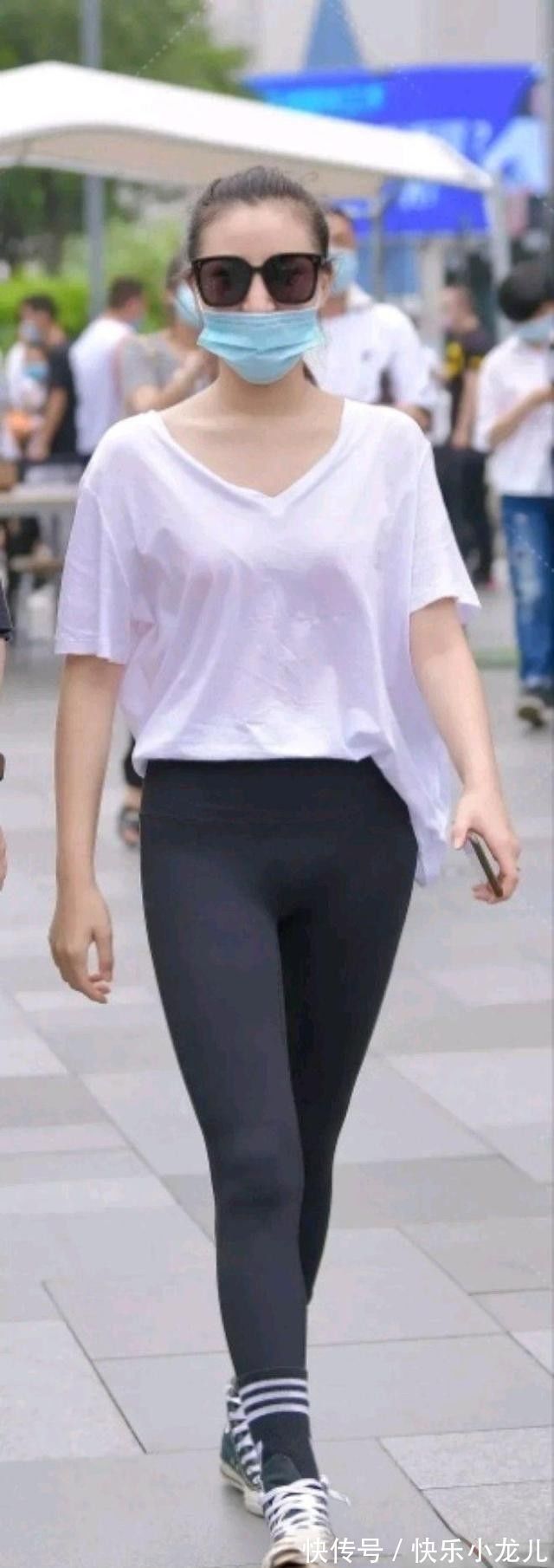 裤子 微胖身材的瑜伽裤美女,优雅舒适一步到位,好有创意