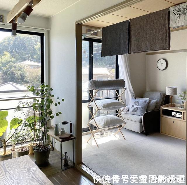 衣帽间|日本丁克夫妻47㎡小家,低成本布置出最高级的精致,羡煞旁人!