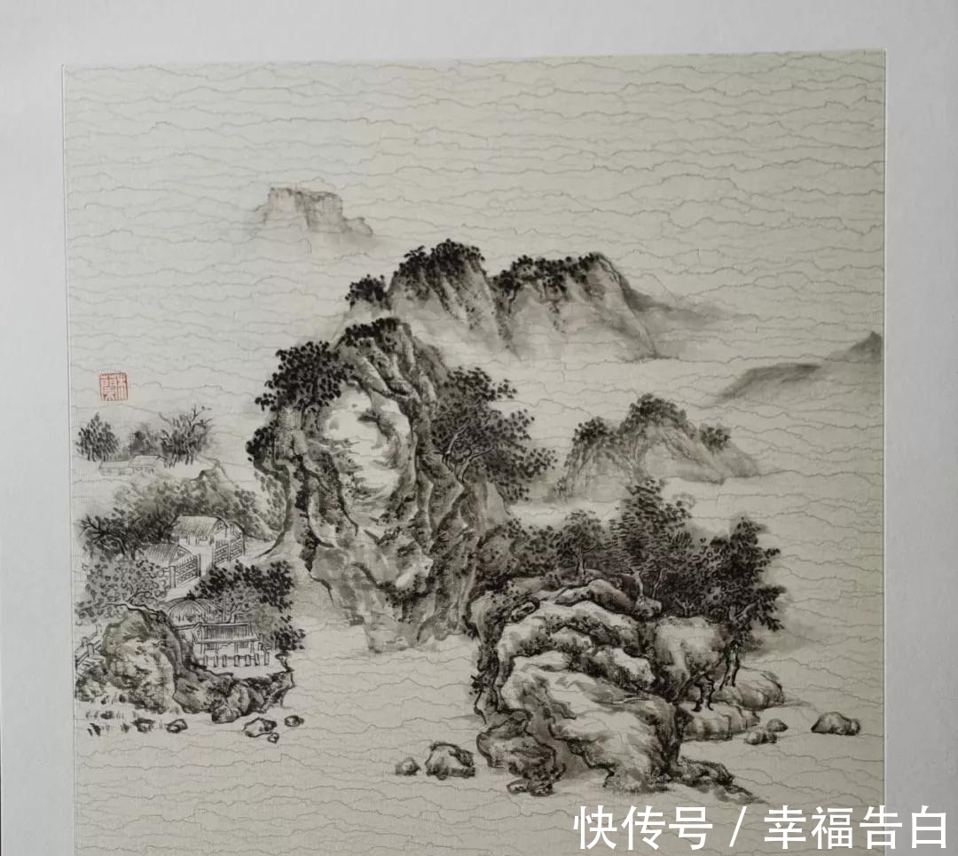 师法|北师大书画协会会长李木兰:笔墨青山作品鉴赏