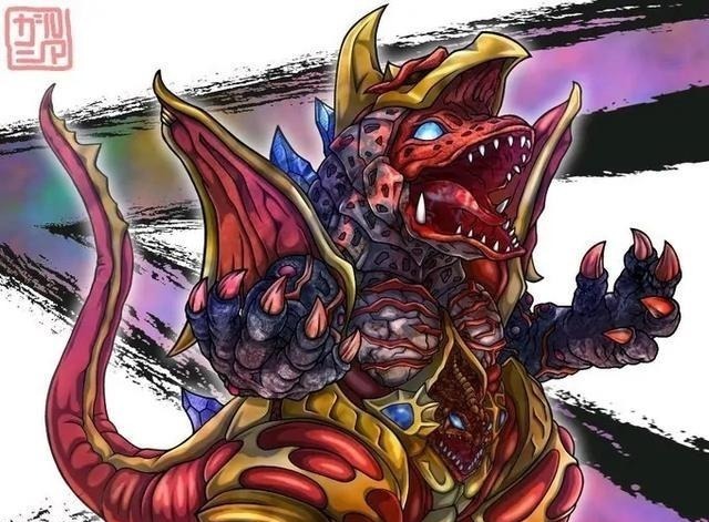 三帝王|泽塔奥特曼中的六个怪兽,合体魔王兽杰庞顿和三帝王很帅气