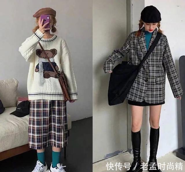 好看|个子不高也能穿出好看造型, 12套女生彩色秋冬穿搭