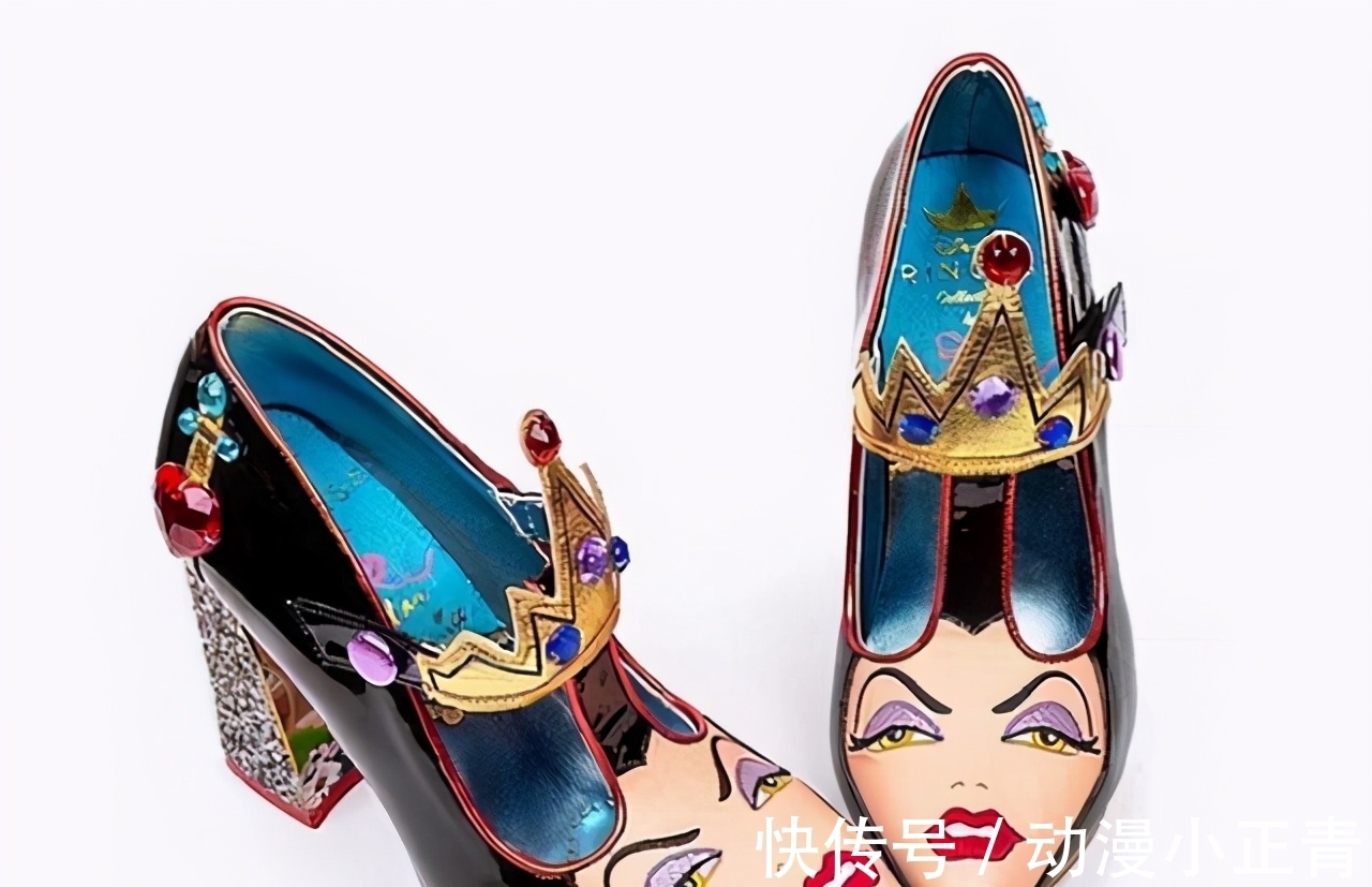 高跟鞋 紫罗兰花园的高跟鞋人人夸,迪士尼公主联名鞋却招人骂,也太丑了