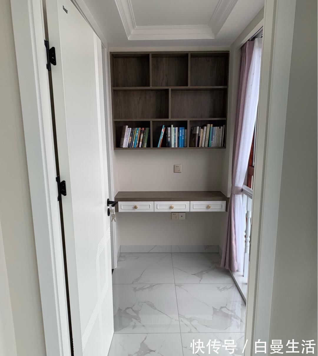 屋主|花了四个月终于完工,普通的装修,餐厅设卡座很实用,太聪明了