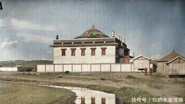 人物|罕见清末蒙古上色老照片,人物面部表情呆滞,最后一张很特殊!