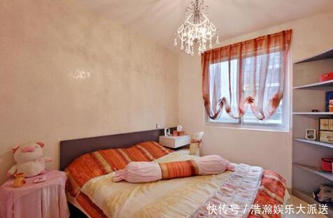 主卧室|13万装修100㎡新房，阳台“半抬高”设计，成全屋最大亮点，晒晒