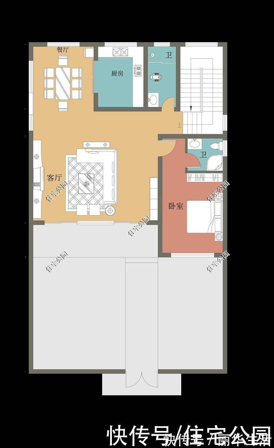 农村|农村盖房要是没有院,那还住什么人?10×18米中式大宅分享