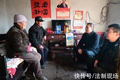 走访|淄博一中走访慰问文明共建单位困难家庭