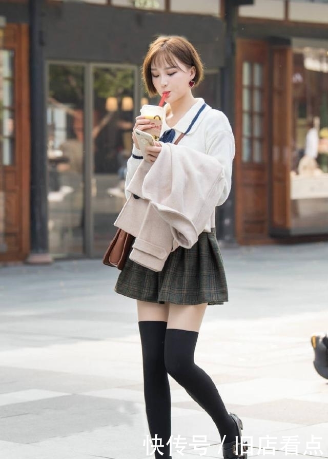 精致|偏爱简单精致的穿搭,短裤装有你想要的气质美