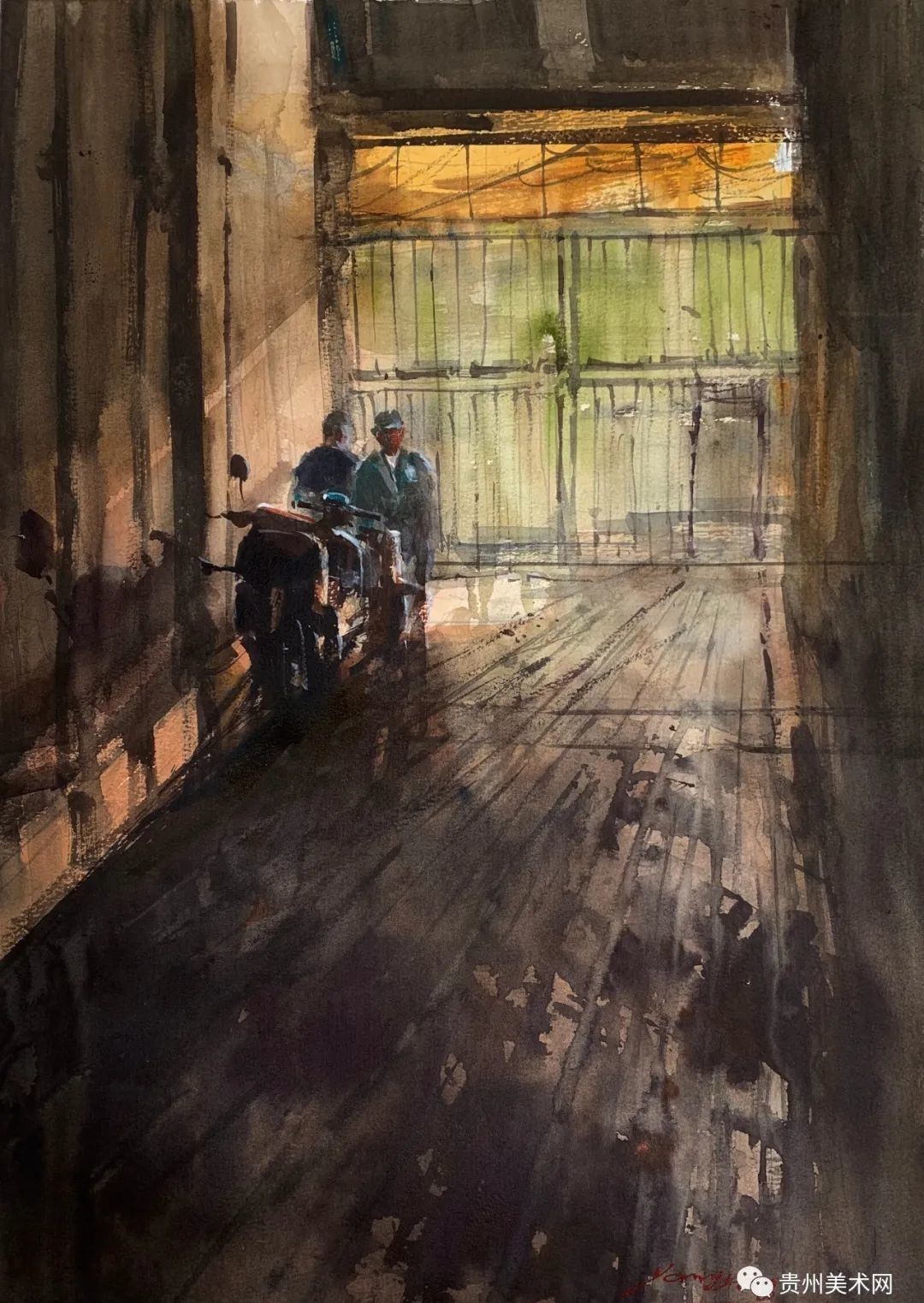 作品|杨勇水彩作品欣赏