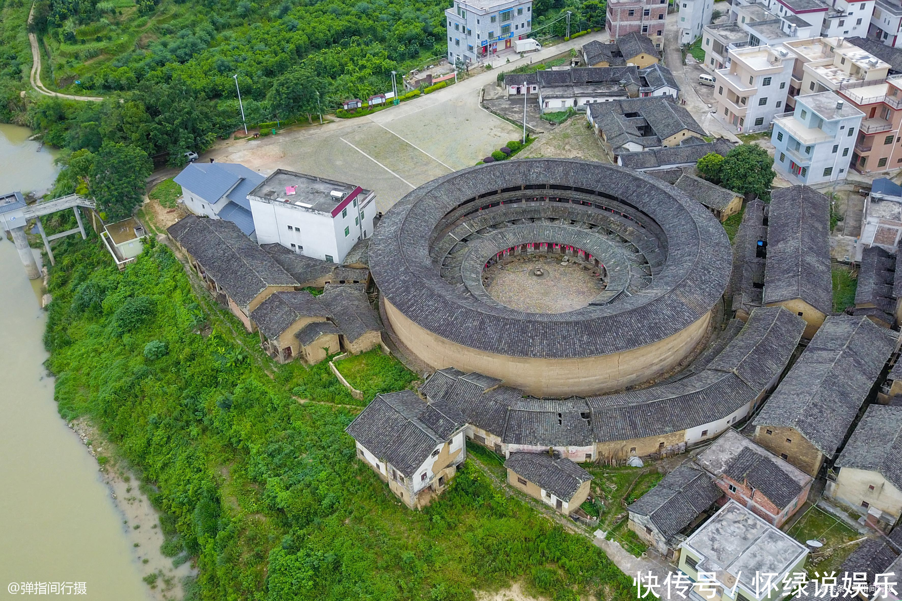 中年|广东最美的客家围屋，形似巨型天外飞碟，藏在深山400年鲜有人知