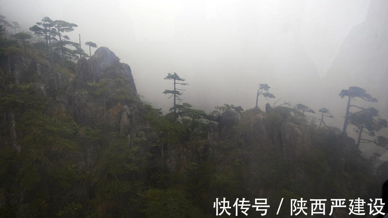 黄山|薄云浓雾游黄山宛若仙境【严建设】