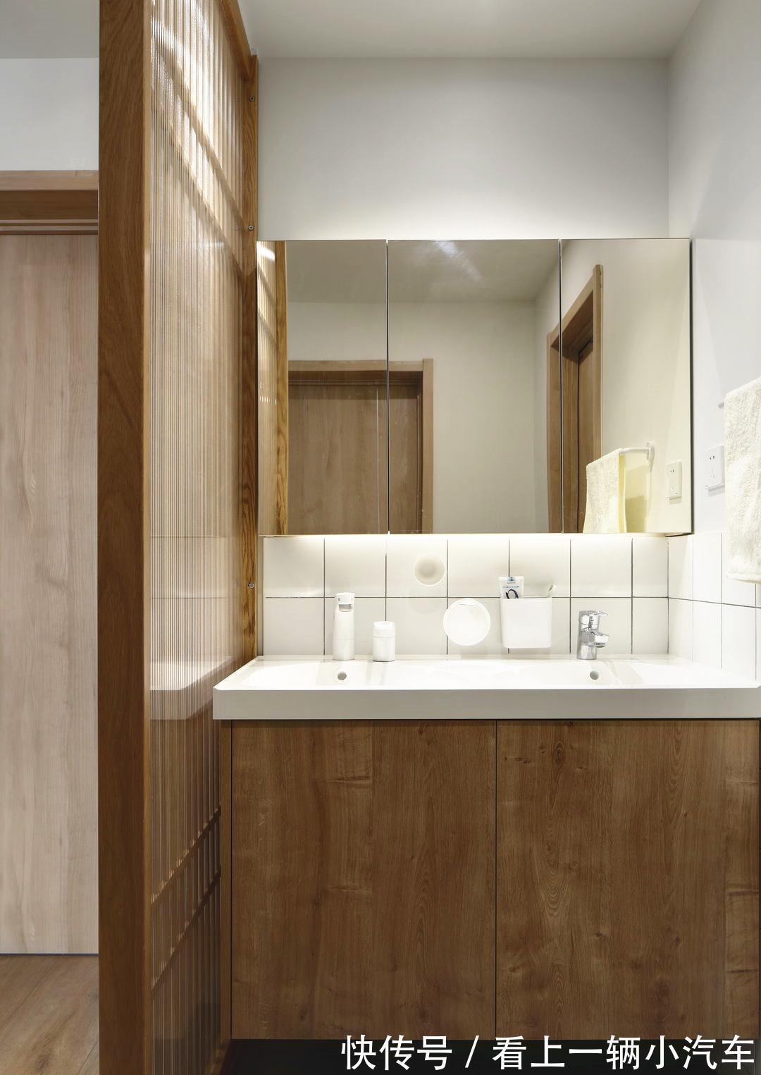 洗手池|去客厅化有多爽？摒弃电视墙打造整面书柜，双胞胎女儿房也是亮点