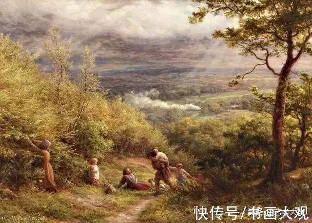 thom乡村生活｜英国画家林内尔纪实油画作品欣赏