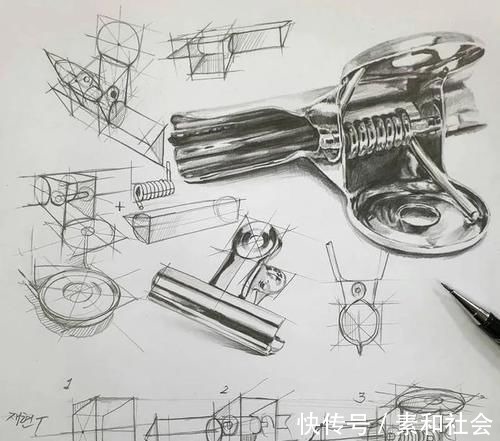 严谨#为什么说素描必须要严谨?看到这些作品就明白了