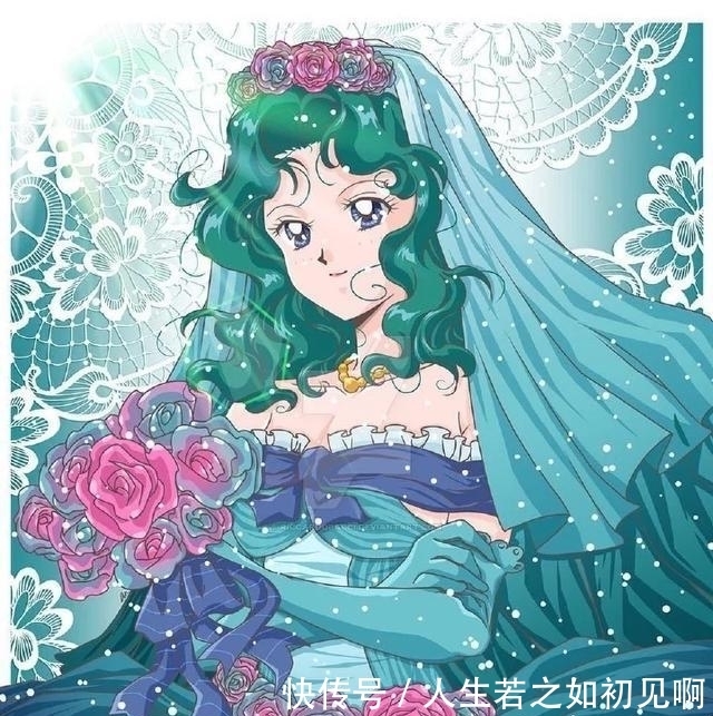 婚纱|穿婚纱的《美少女战士》,月野兔充满少女心,天王遥最惊艳