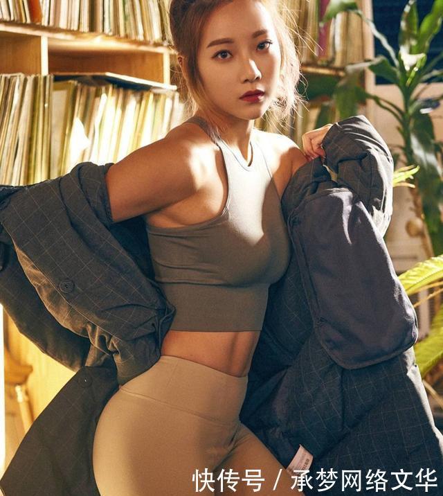 高颜值|高颜值韩国健身教练，身材前凸后翘，获封美臀女神