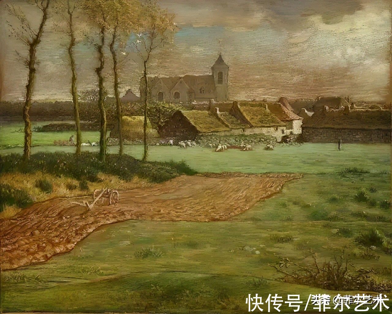 农民!大师就是大师~最穷苦潦倒的画家却画出了最温暖的画