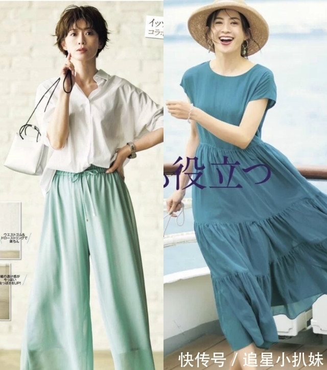 单品|时尚不分年龄,50+日本主妇的夏季穿搭,简约又高级,谁能不爱?