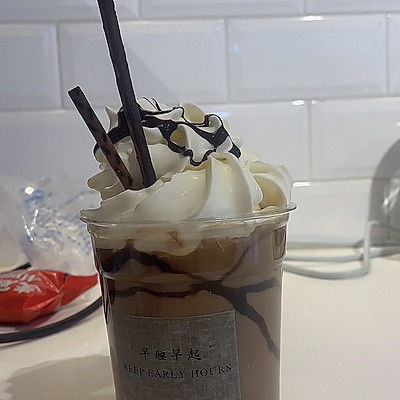 1分钟搞定超浓可可拿铁