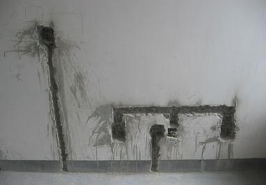 厚度|水电改完,墙上开的槽子用石膏封好还是水泥封好呢?