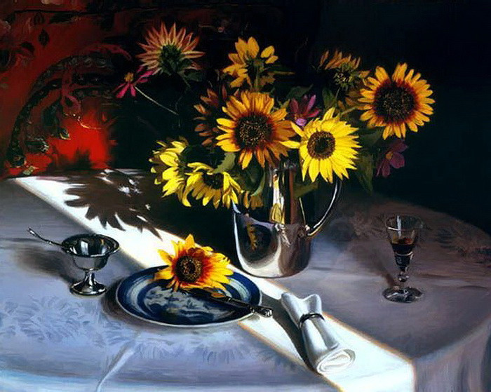 埃文·威尔逊#会呼吸的艺术,美国艺术家埃文·威尔逊的超写实油画