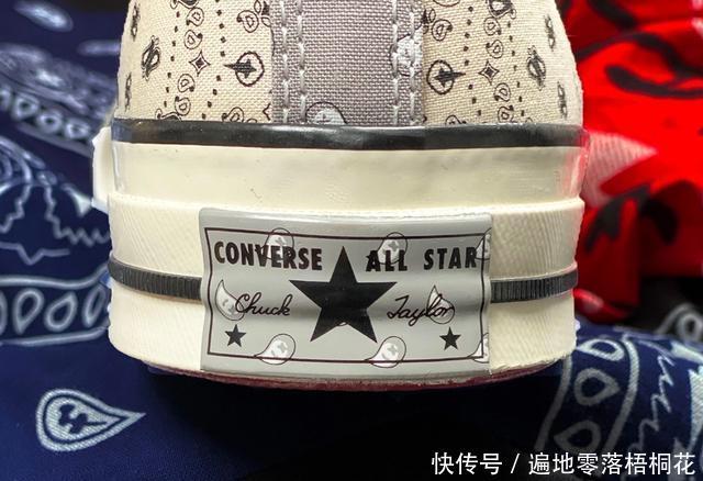 拼接腰果花!Offspring x Converse视觉效果相当醒目