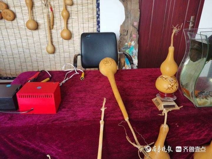  火墨|走近非遗泰山宋氏烙画葫芦，演绎“火墨”工艺传奇