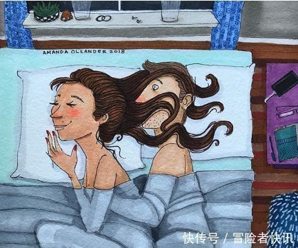 插画|14张关于女生的插画,每个女生都能在画中看到自己,极其真实