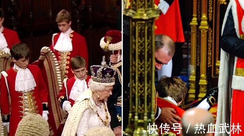 阿姆斯特朗|英国的提袍男童,必须由贵族子弟担任,曾在女王演讲时晕倒