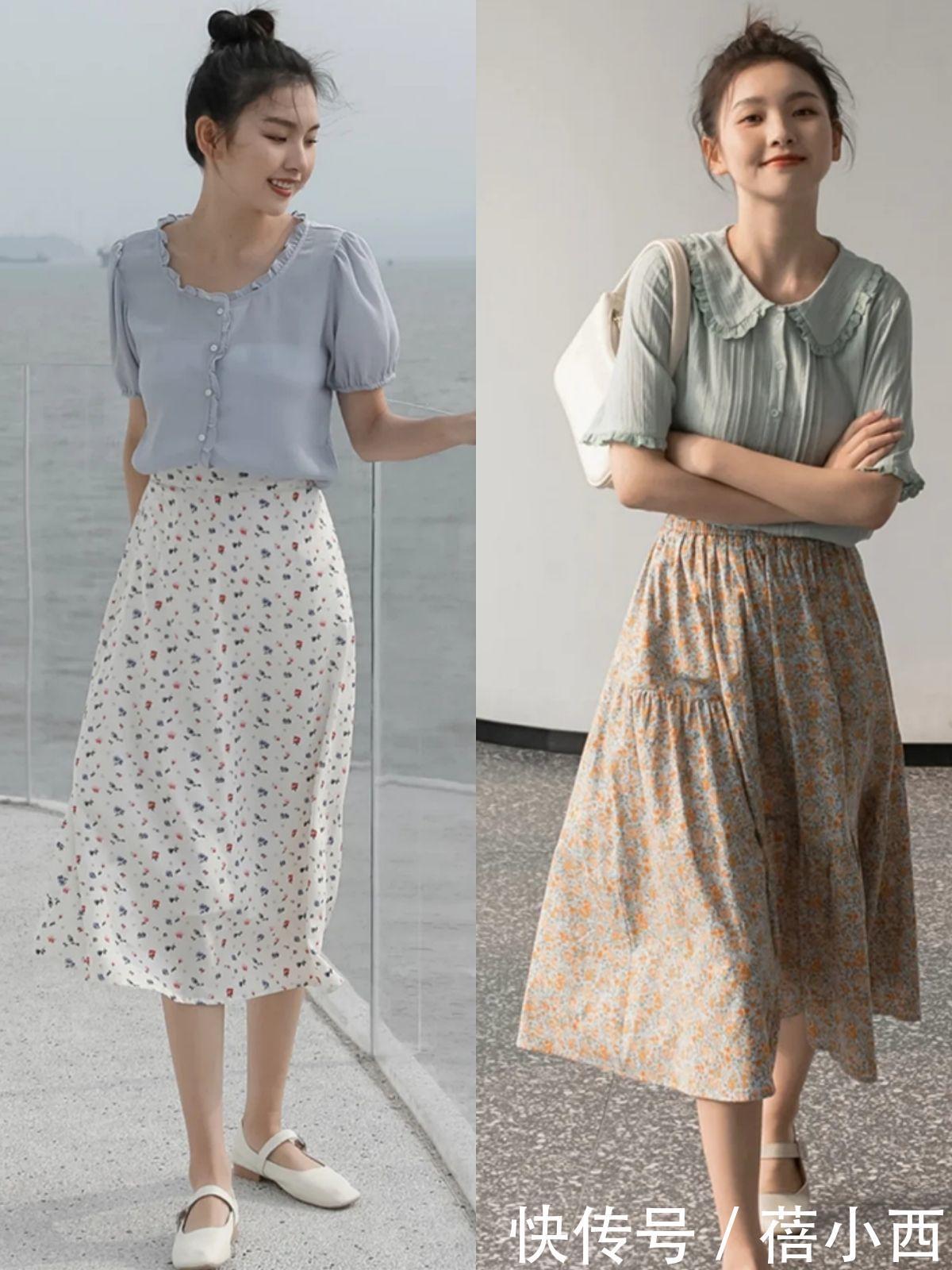 娃娃领|有气质的女生穿搭都不浮夸,温柔色系气质搭配LOOK,让你美翻6月