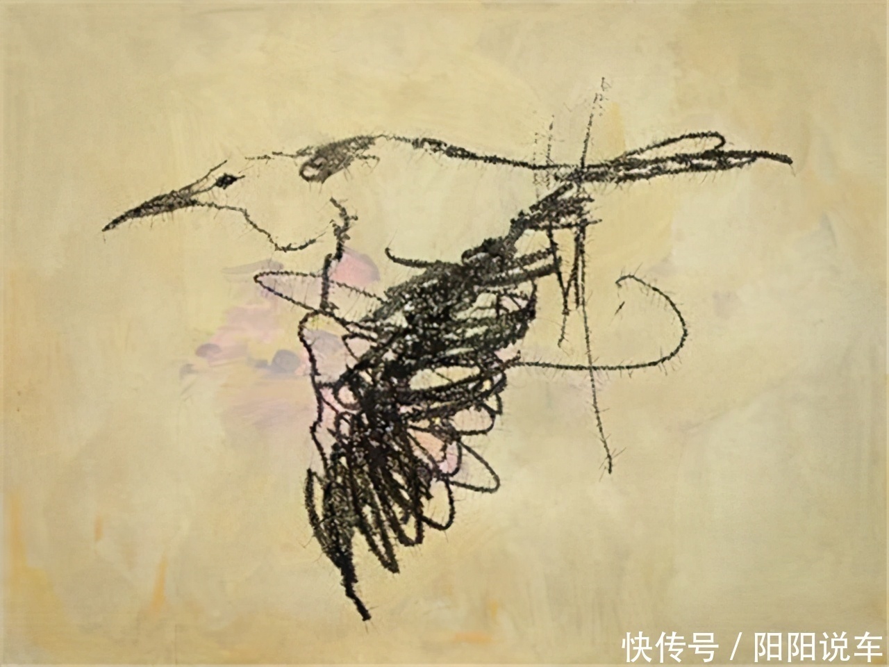 蒙娜丽莎&他画一只鸟卖了82万,网友吐槽:不如小学生,专家:往鸟眼睛里看