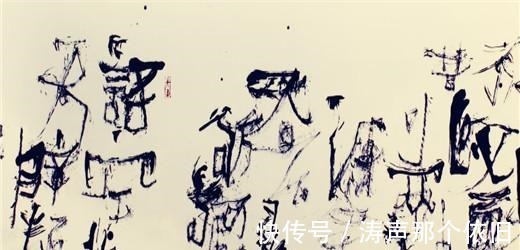 作品!河北70岁“画圣”作品无人能懂,称只有天知道!