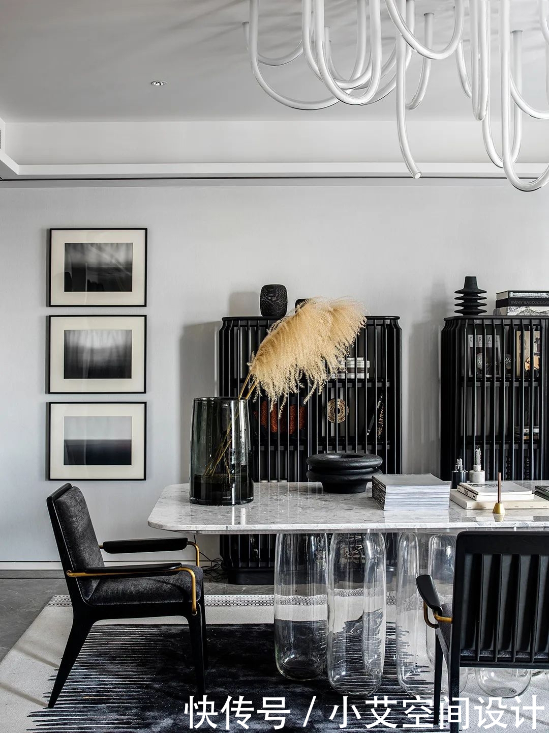 样板房|230平样板房软装设计,自然而惬意!